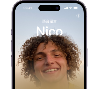 银川苹果15服务站分享iPhone15实时语音留言开启方法 